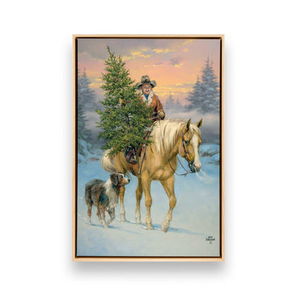 [Color:American Maple], Picture of art in a American Maple frame
