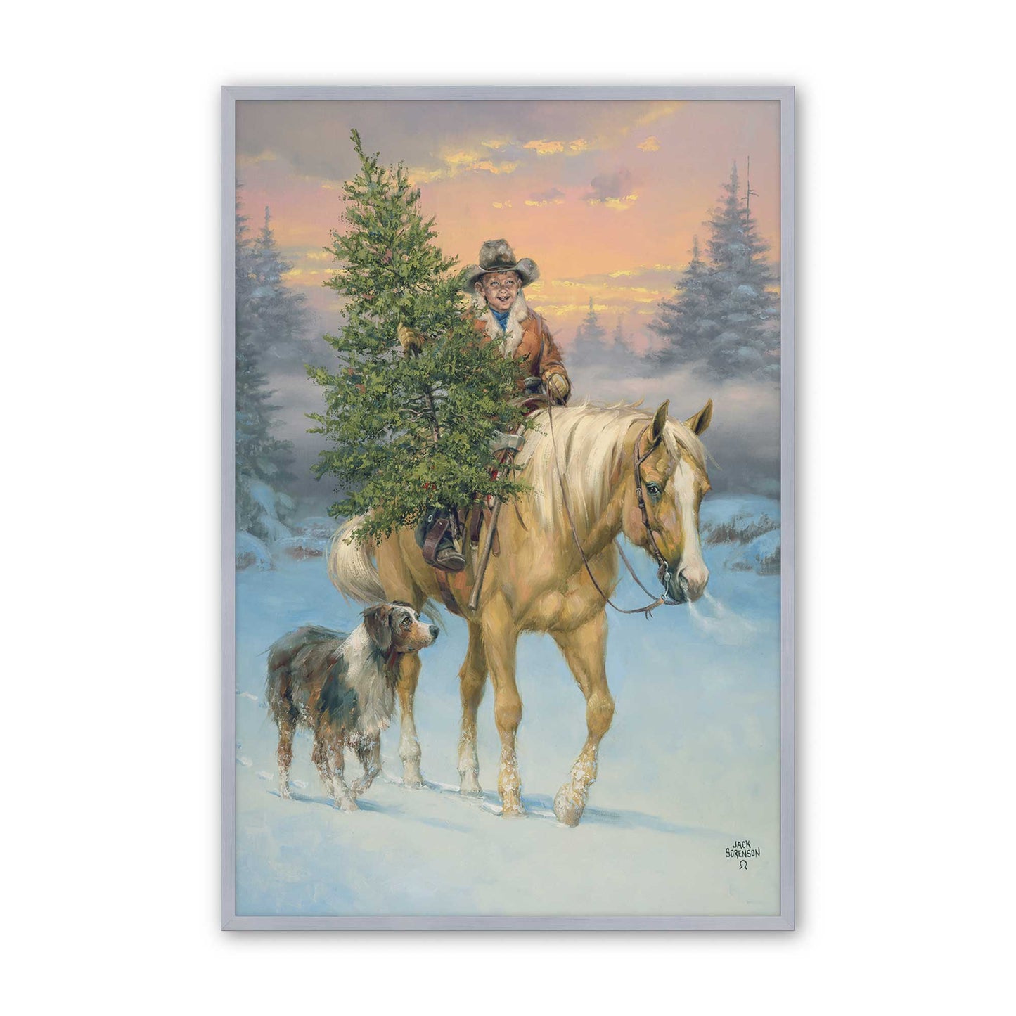 [Color:Polished Chrome], Picture of art in a Polished Chrome frame