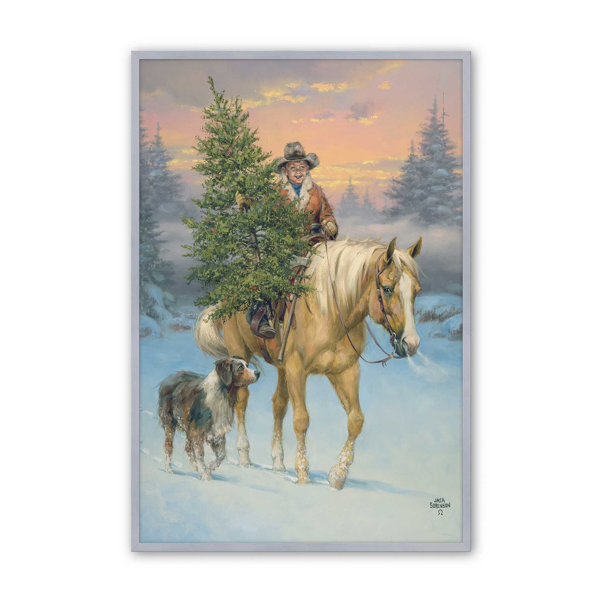 [Color:Polished Chrome], Picture of art in a Polished Chrome frame