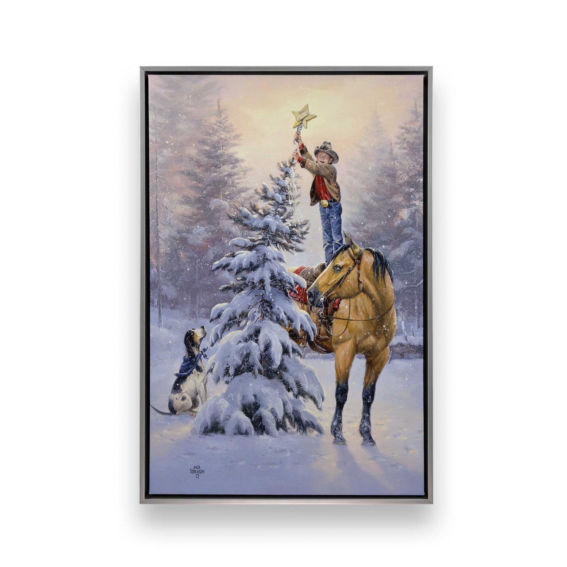 [Color:Polished Chrome], Picture of art in a Polished Chrome frame