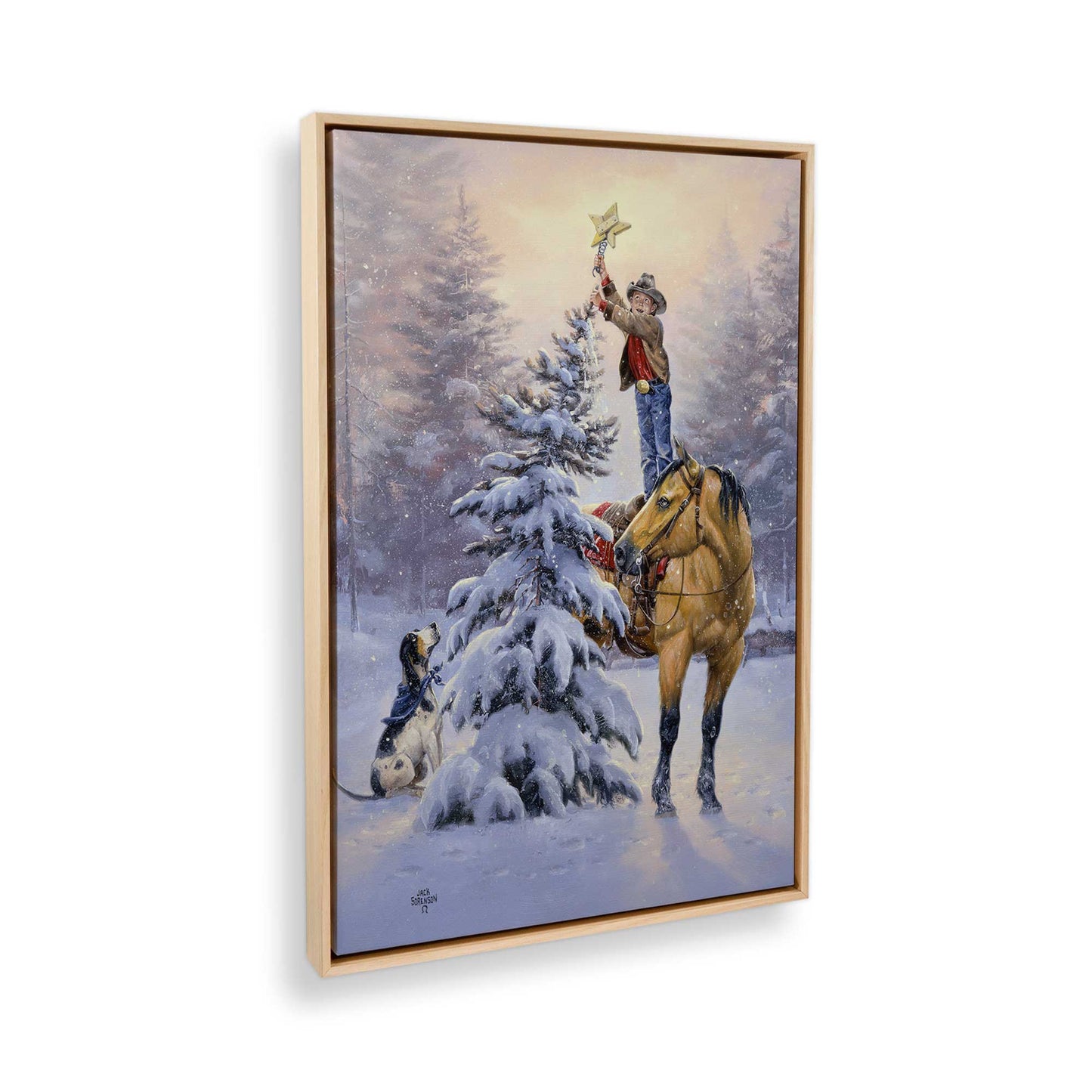 [Color:American Maple], Picture of the corner of the art