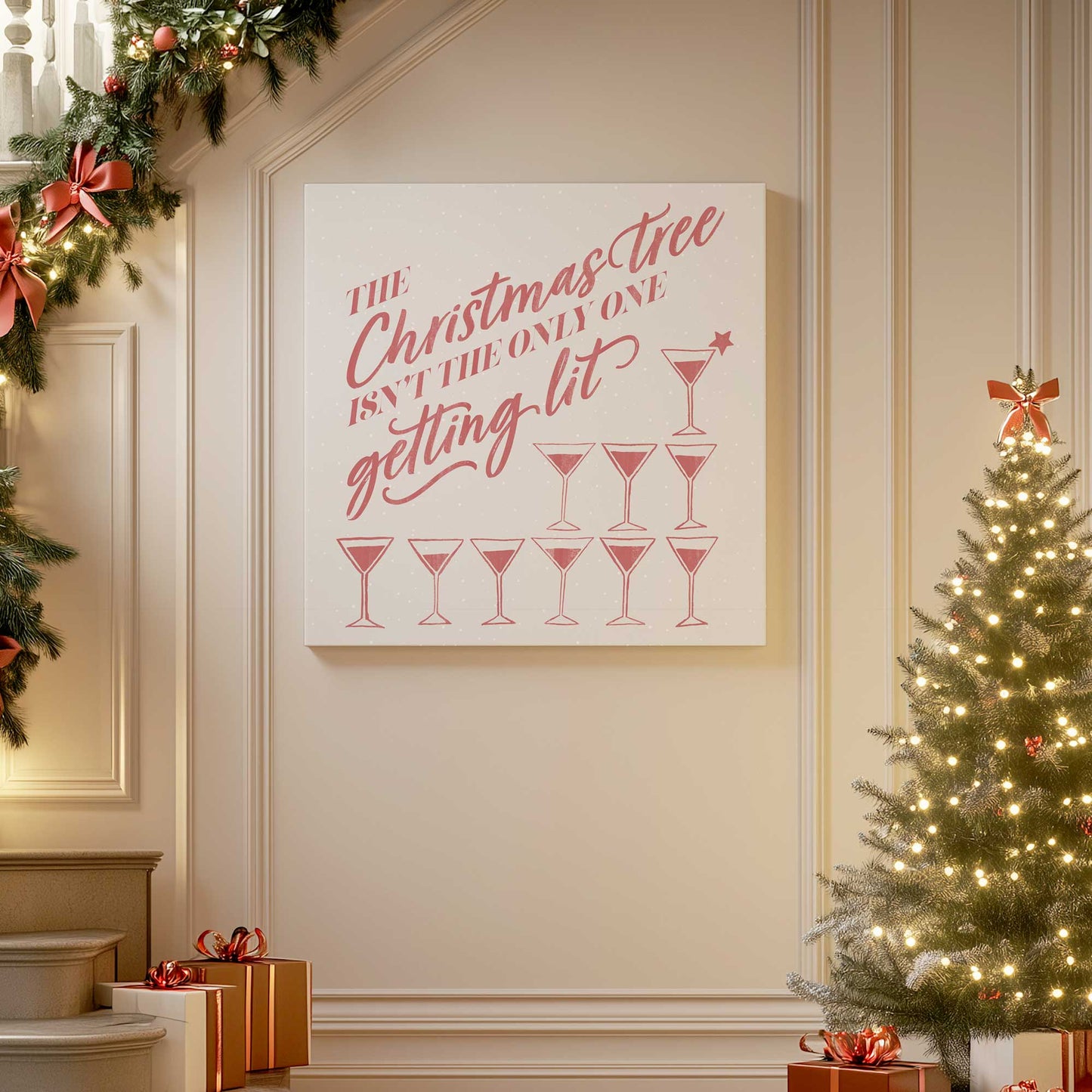 Picture of art in a room