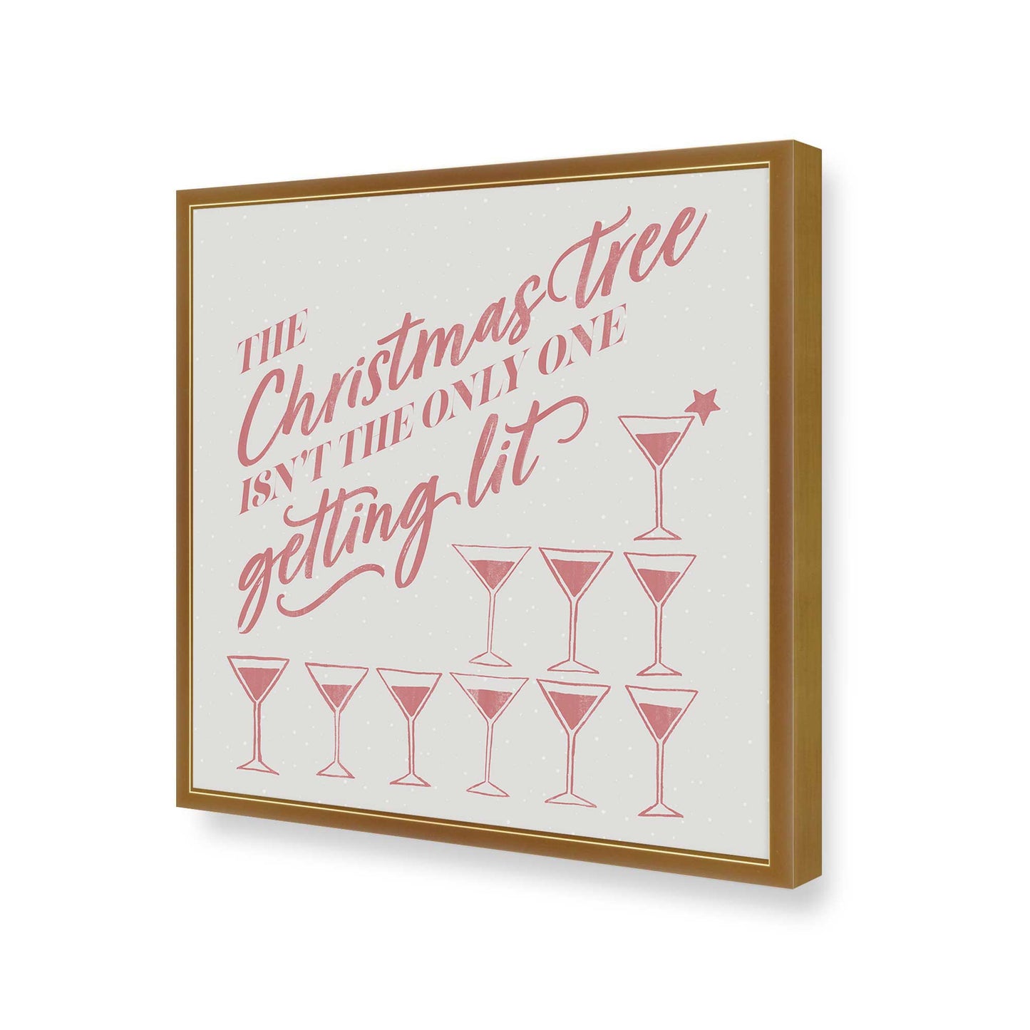 [Color:Polished Gold], Picture of art in a Polished Gold frame of the corner