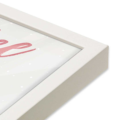 [Color:Opaque White], Picture of art in a Opaque White frame at an angle