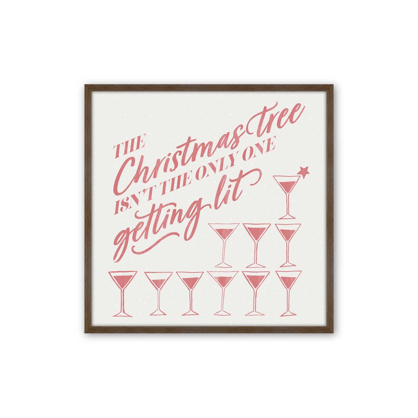 [Color:Walnut], Picture of art in a Walnut frame