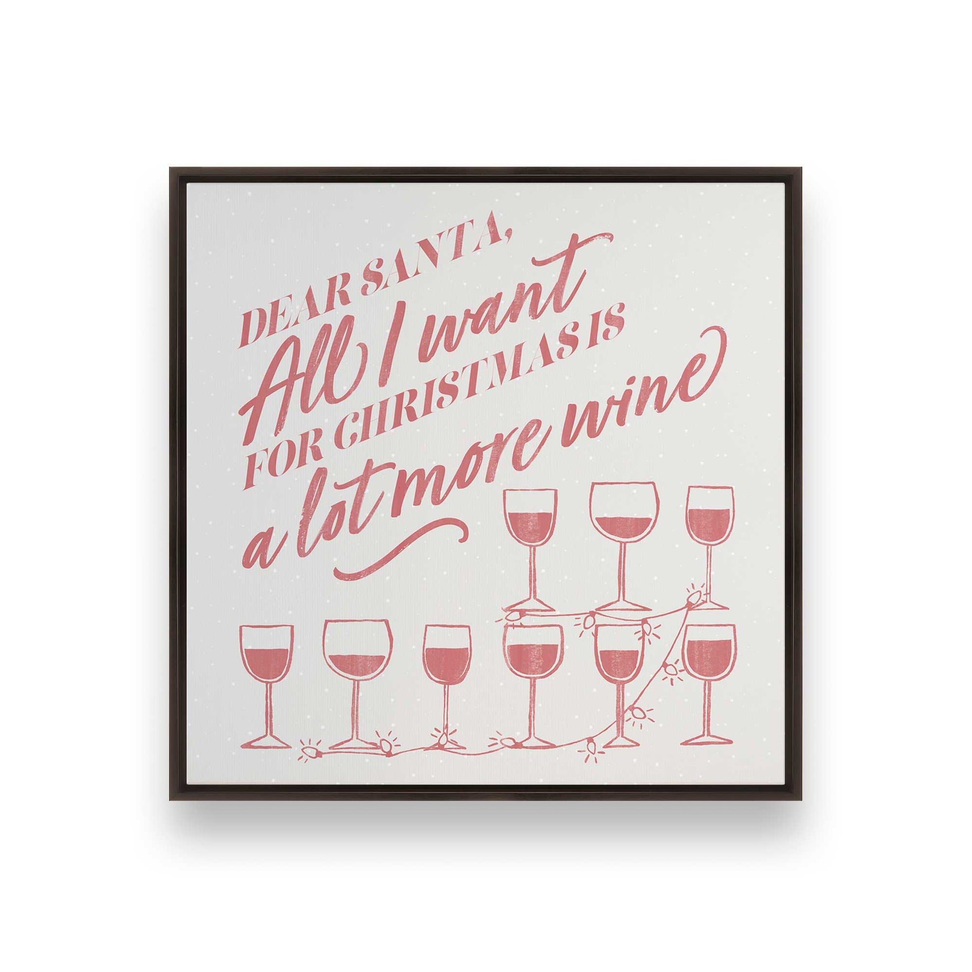 [Color:Espresso], Picture of art in an Espresso frame