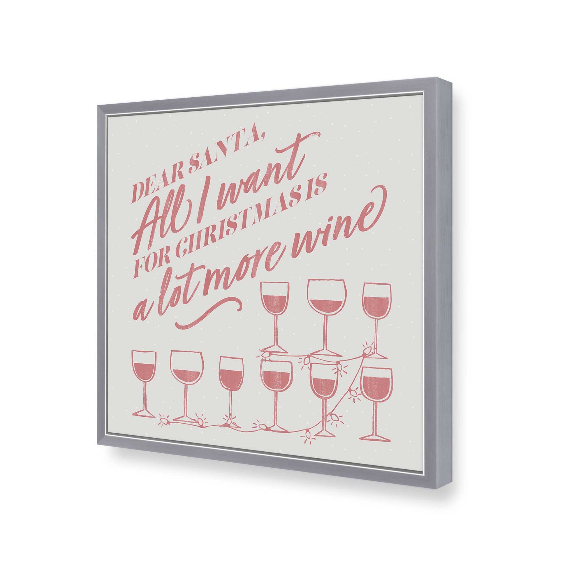 [Color:Polished Chrome], Picture of art in a Polished Chrome frame of the corner