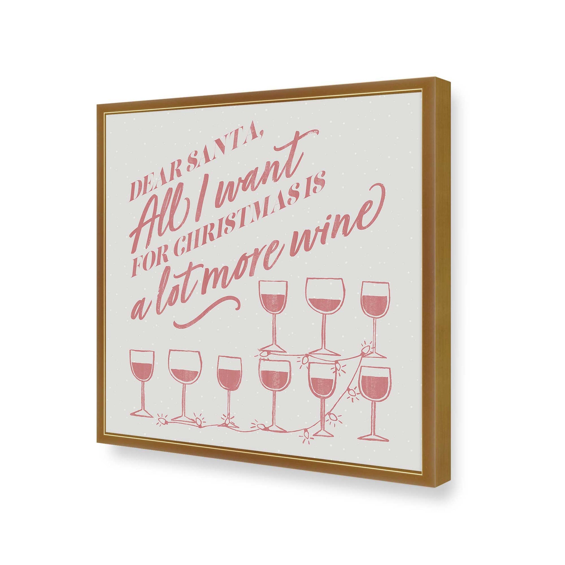 [Color:Polished Gold], Picture of art in a Polished Gold frame of the corner