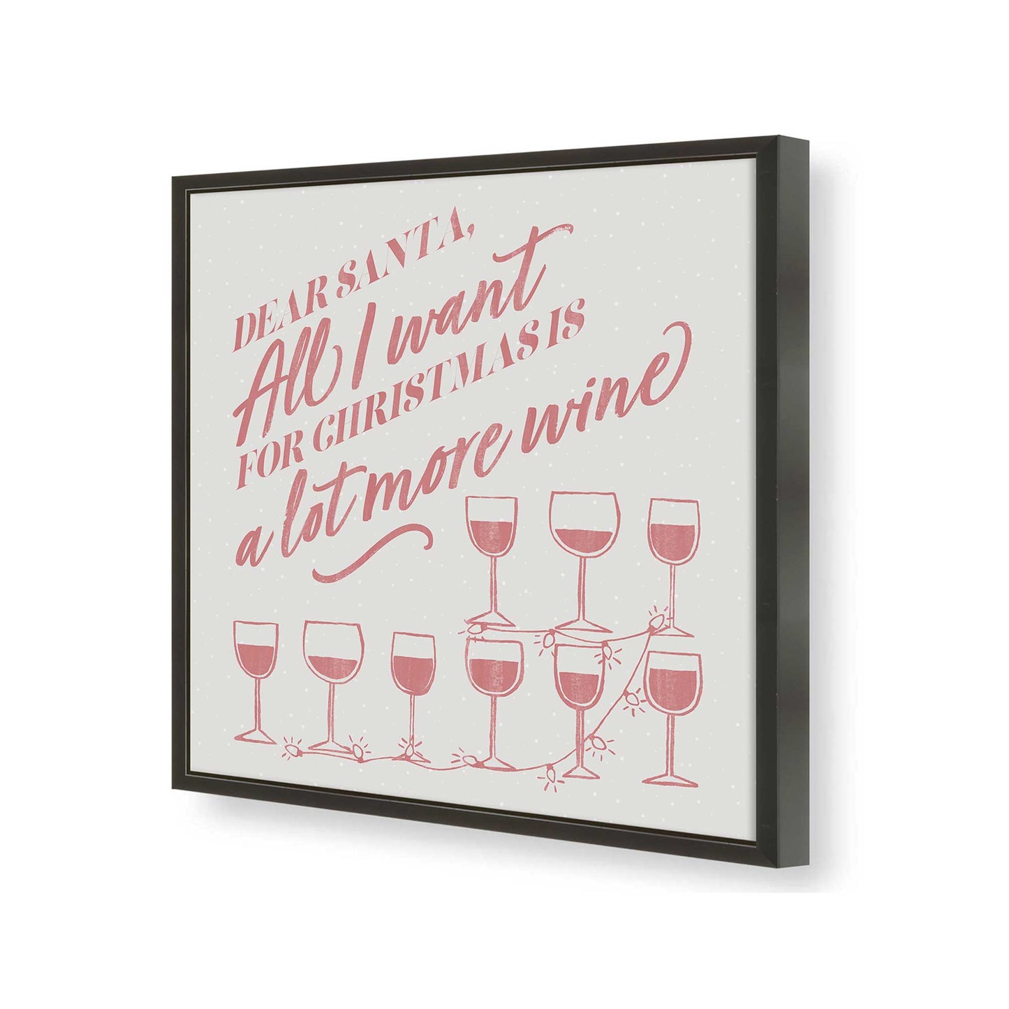 [Color:Satin Black], Picture of art in a Satin Black frame of the corner