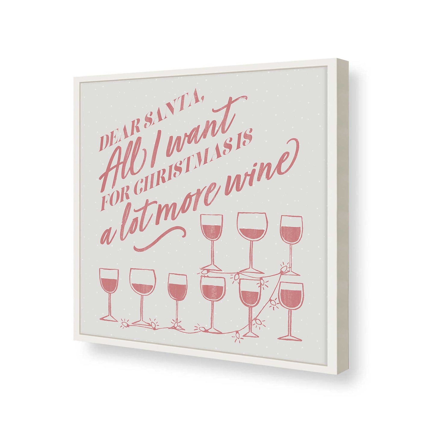 [Color:Opaque White], Picture of art in a Opaque White frame of the corner