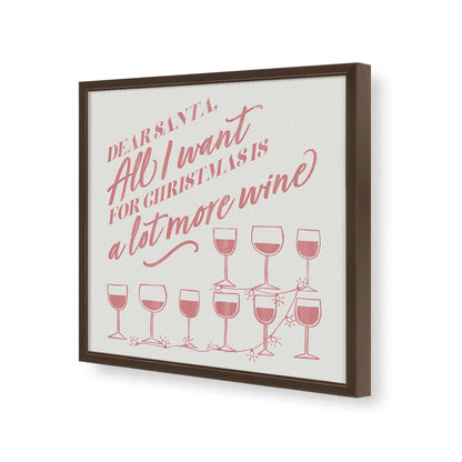 [Color:Espresso], Picture of art in a Espresso frame of the corner