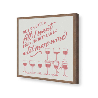 [Color:Walnut], Picture of art in a Walnut frame of the corner