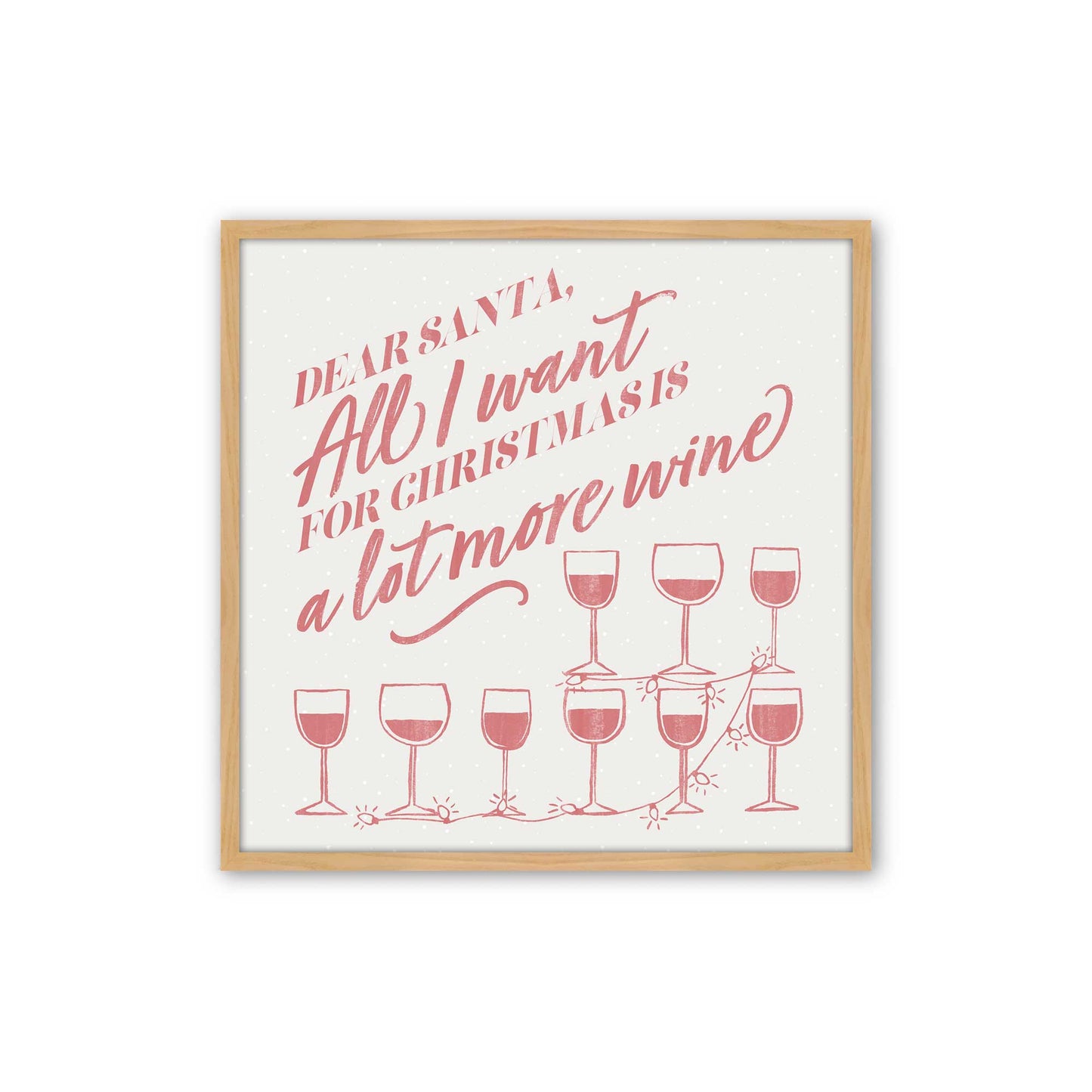 [Color:American Maple], Picture of art in an American Maple frame