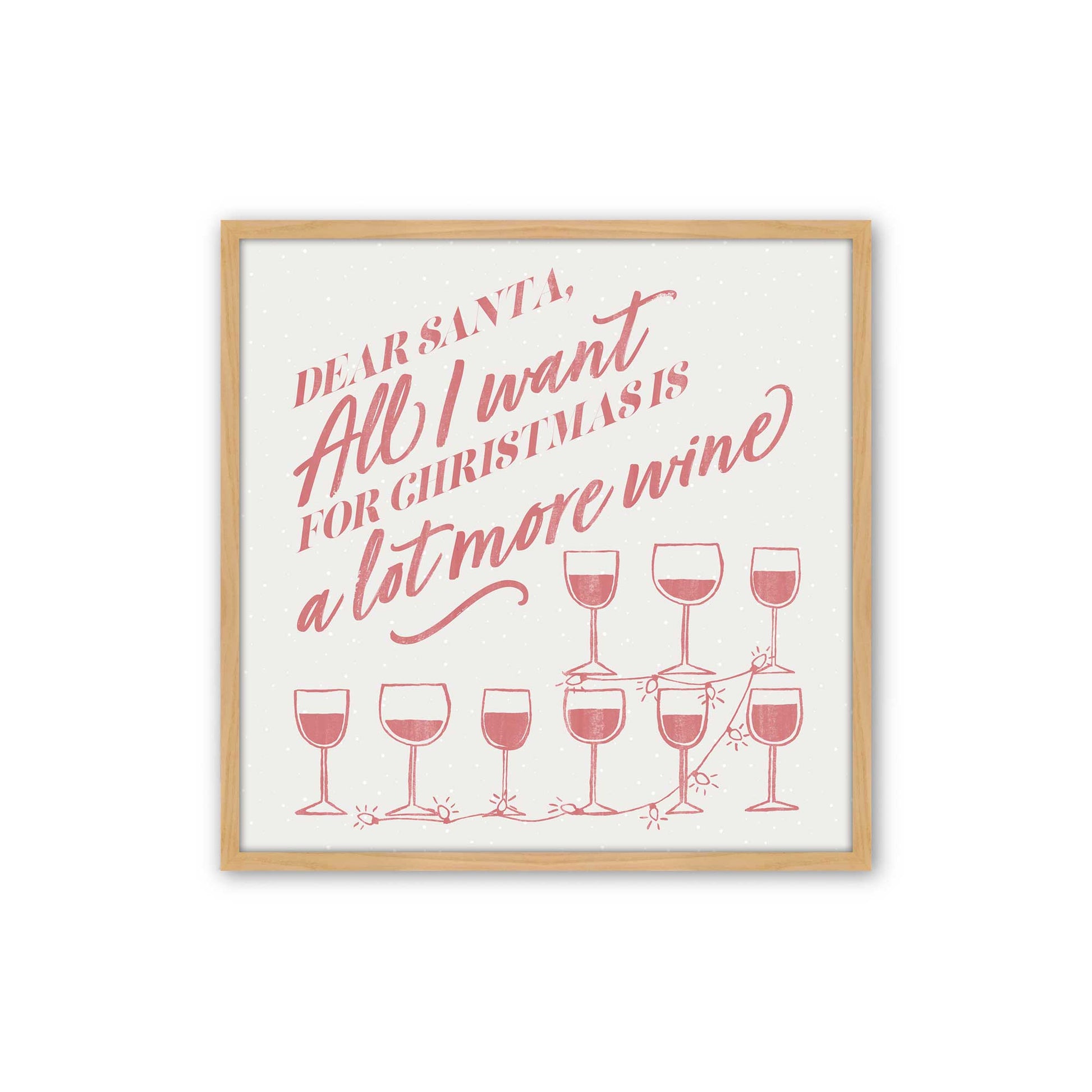 [Color:American Maple], Picture of art in an American Maple frame