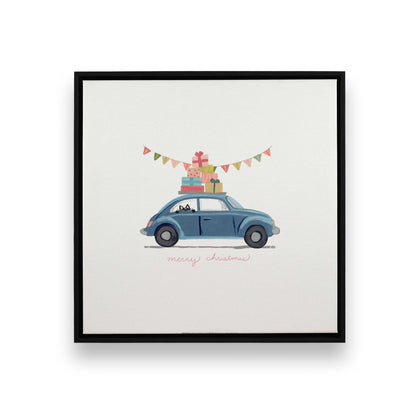 [Color:Satin Black], Picture of art in a Satin Black frame