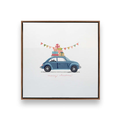 [Color:Walnut], Picture of art in a Walnut frame