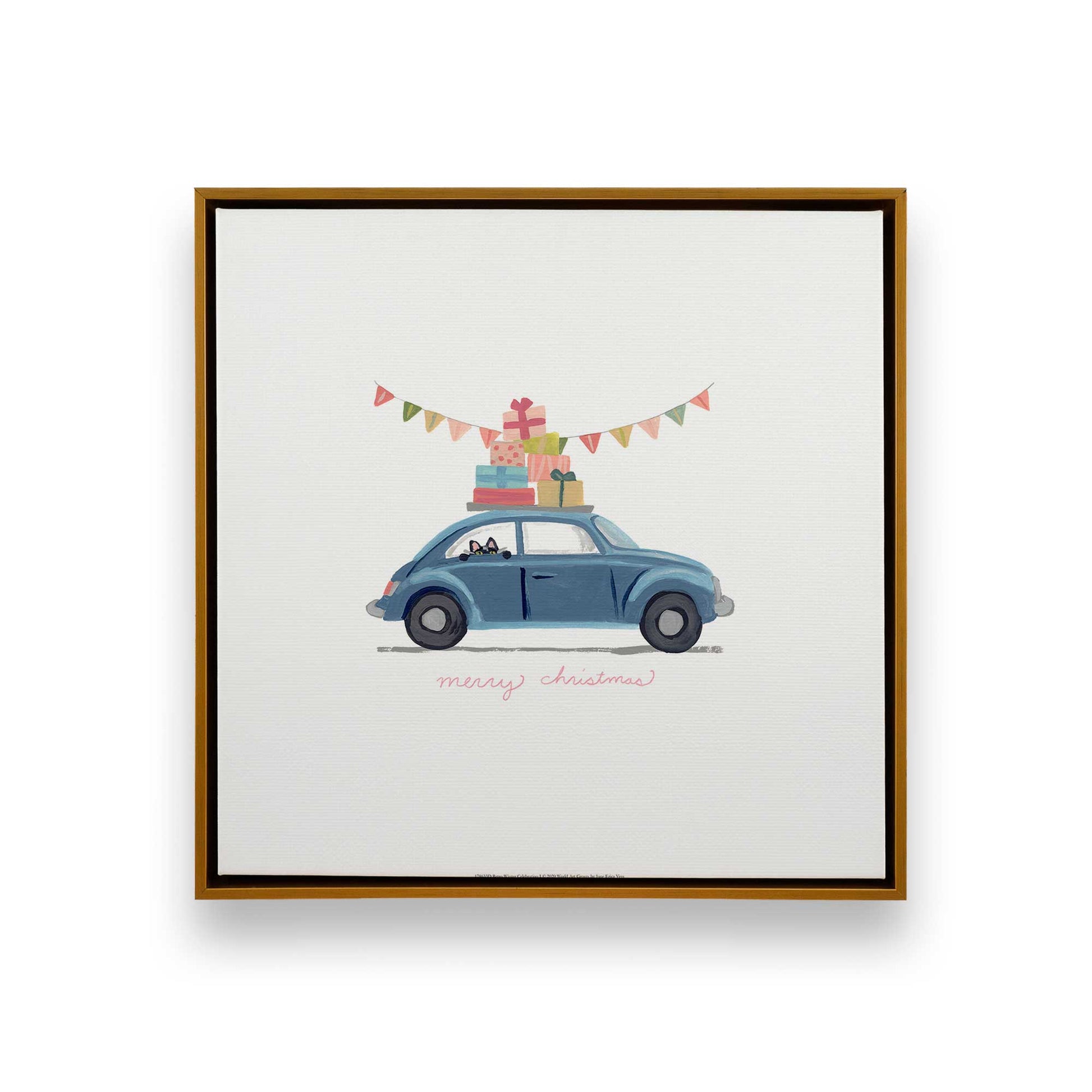 [Color:Polished Gold], Picture of art in a Polished Gold frame