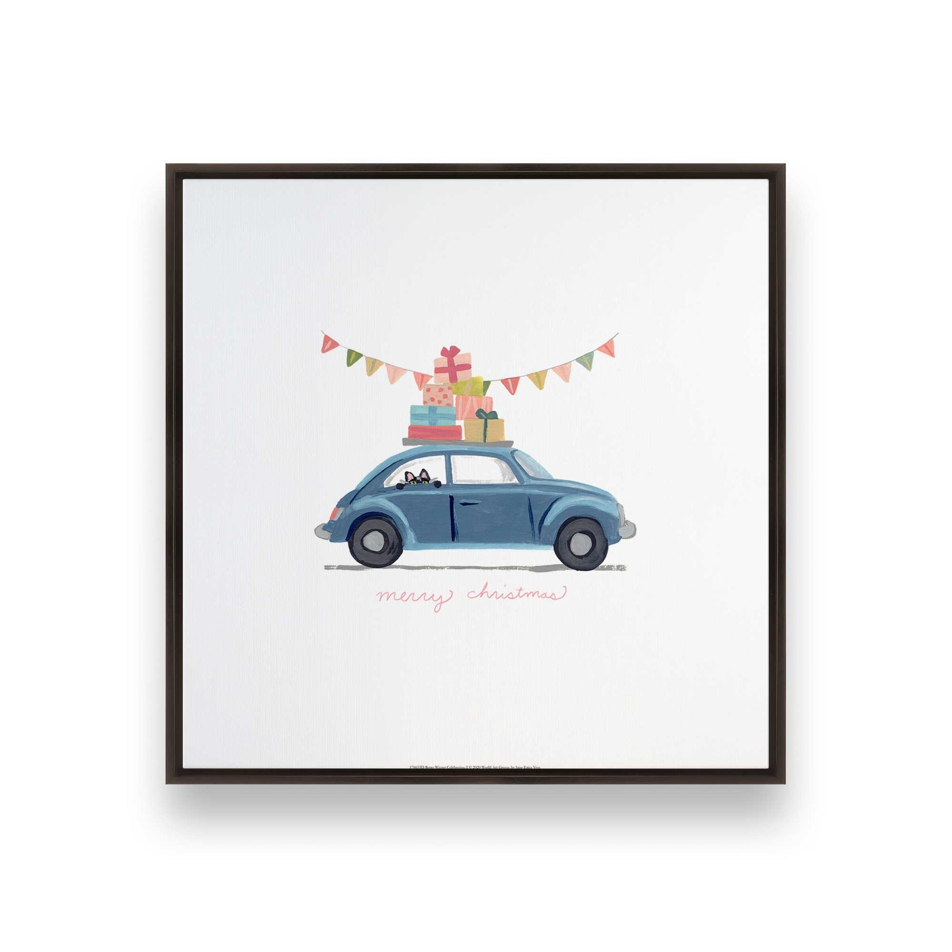 [Color:Espresso], Picture of art in an Espresso frame