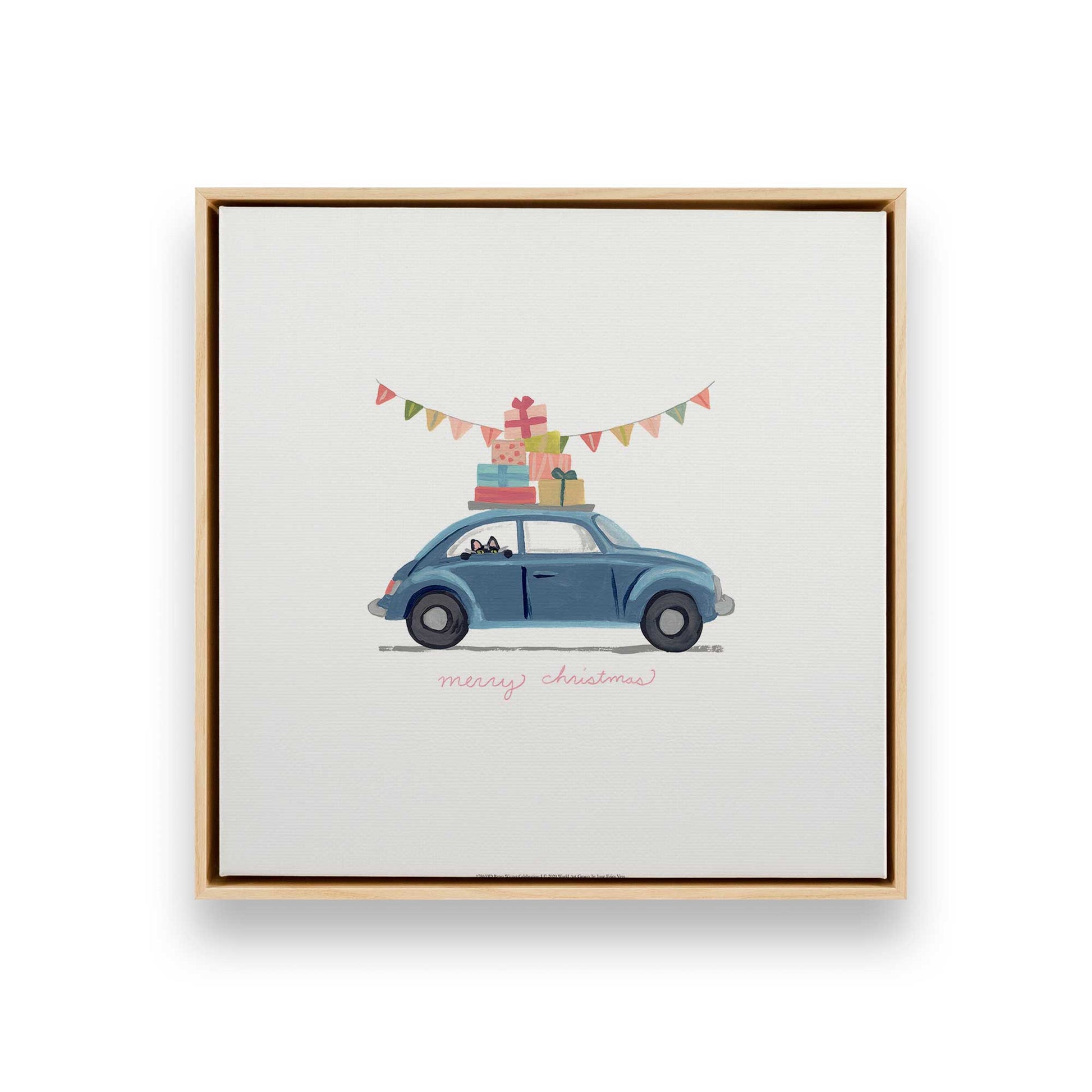 [Color:American Maple], Picture of art in an American Maple frame