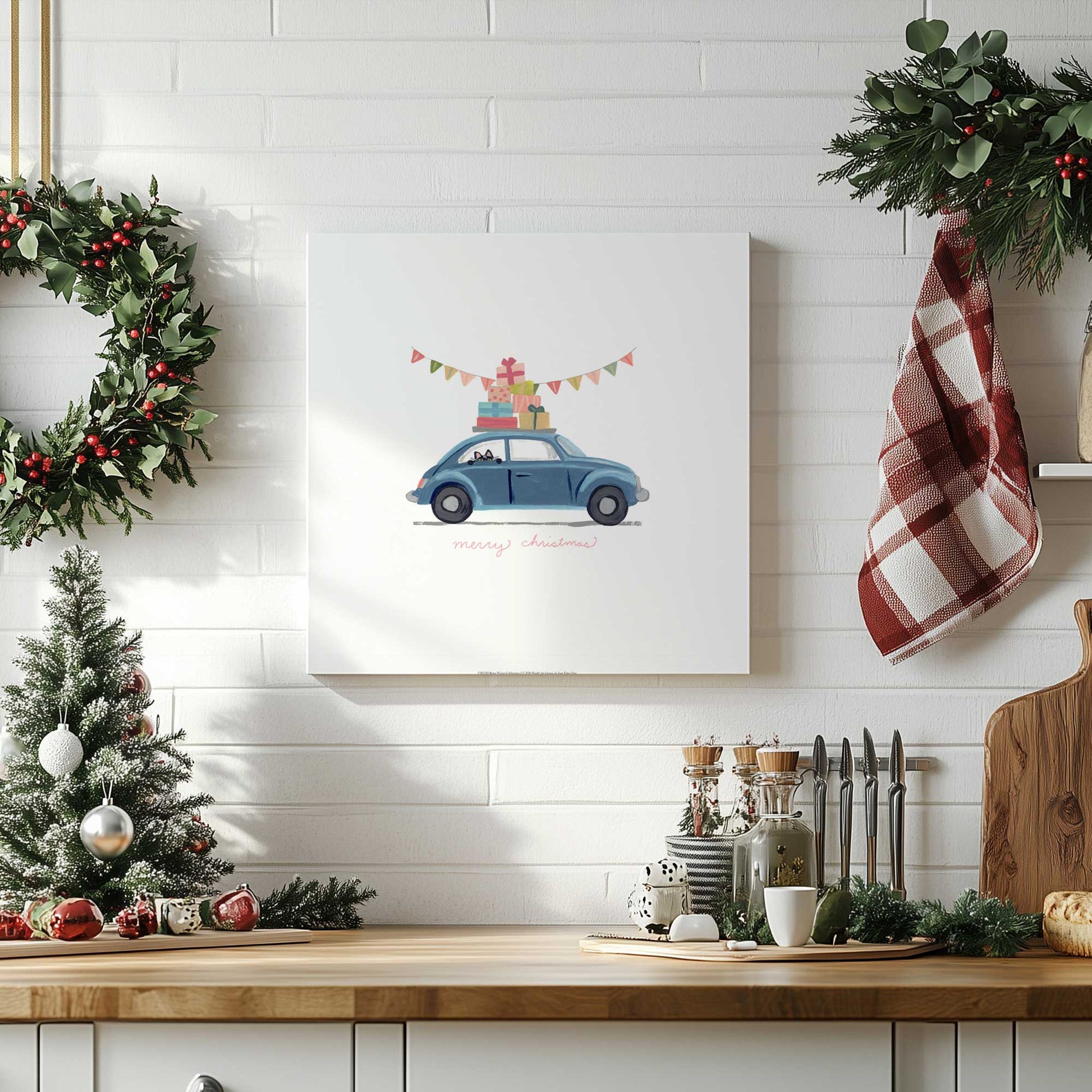 Picture of art in a room