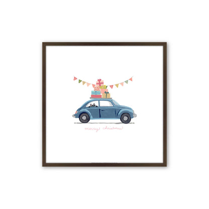 [Color:Belvinder Brown], Picture of art in a Belvinder Brown frame