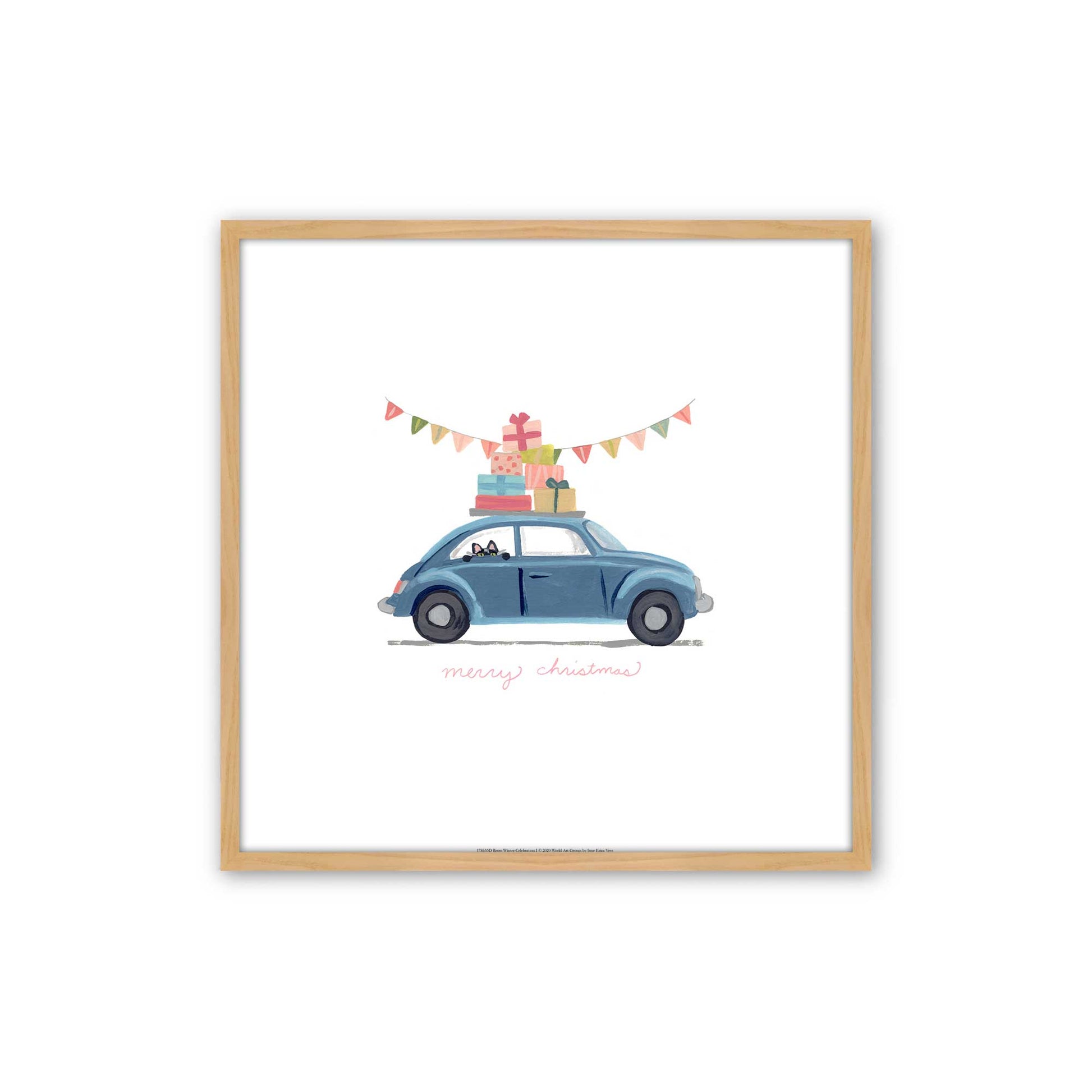 [Color:American Maple], Picture of art in an American Maple frame