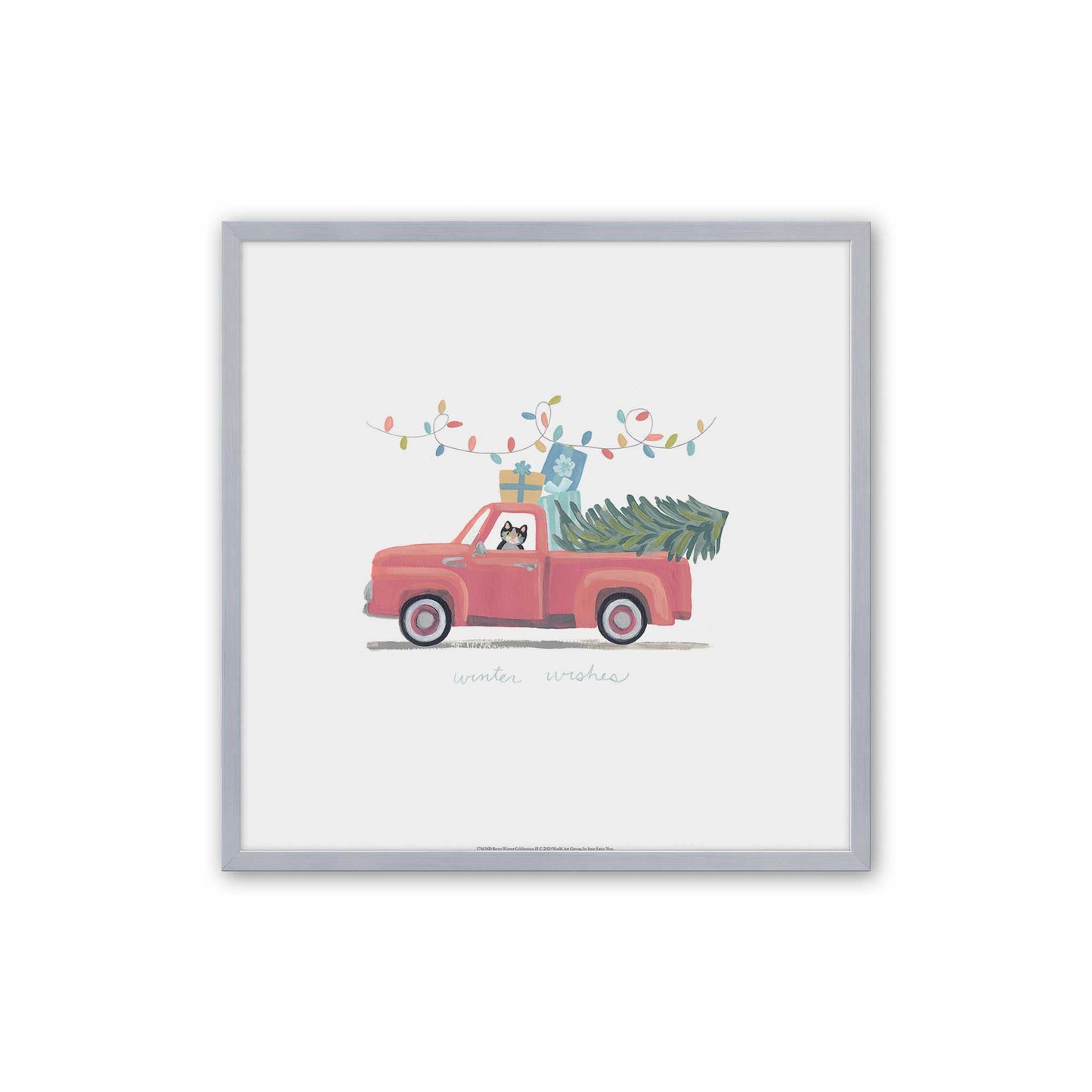 [Color:Polished Chrome], Picture of art in a Polished Chrome frame