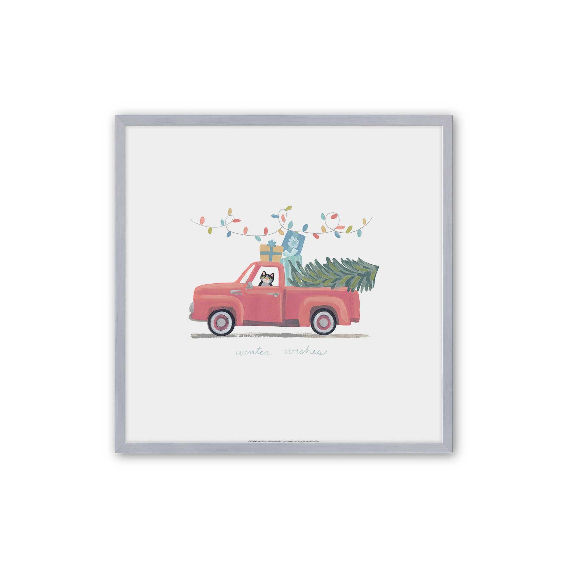 [Color:Polished Chrome], Picture of art in a Polished Chrome frame