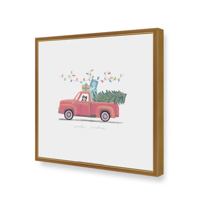 [Color:Polished Gold], Picture of art in a Polished Gold frame of the corner