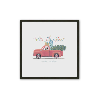 [Color:Satin Black], Picture of art in a Satin Black frame