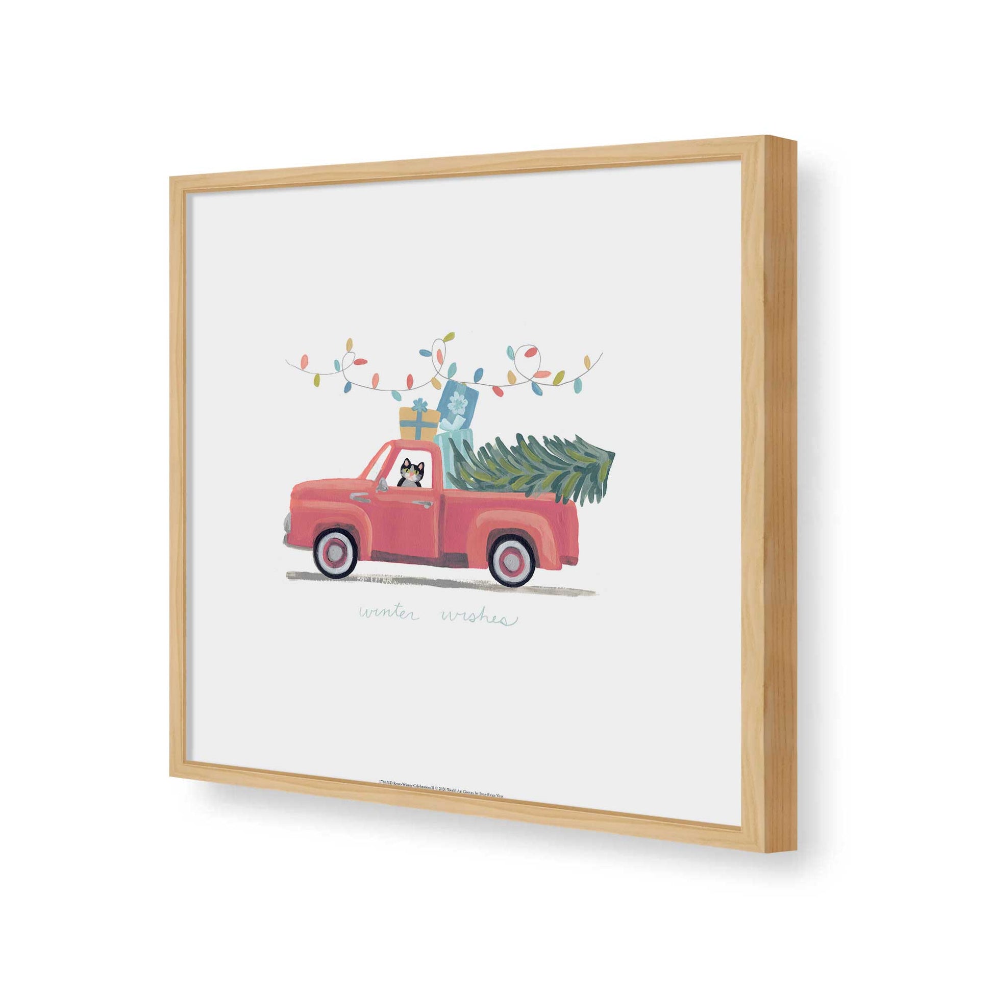 [Color:Espresso], Picture of art in a Espresso frame of the corner