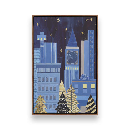 [Color:Walnut], Picture of art in a Walnut frame