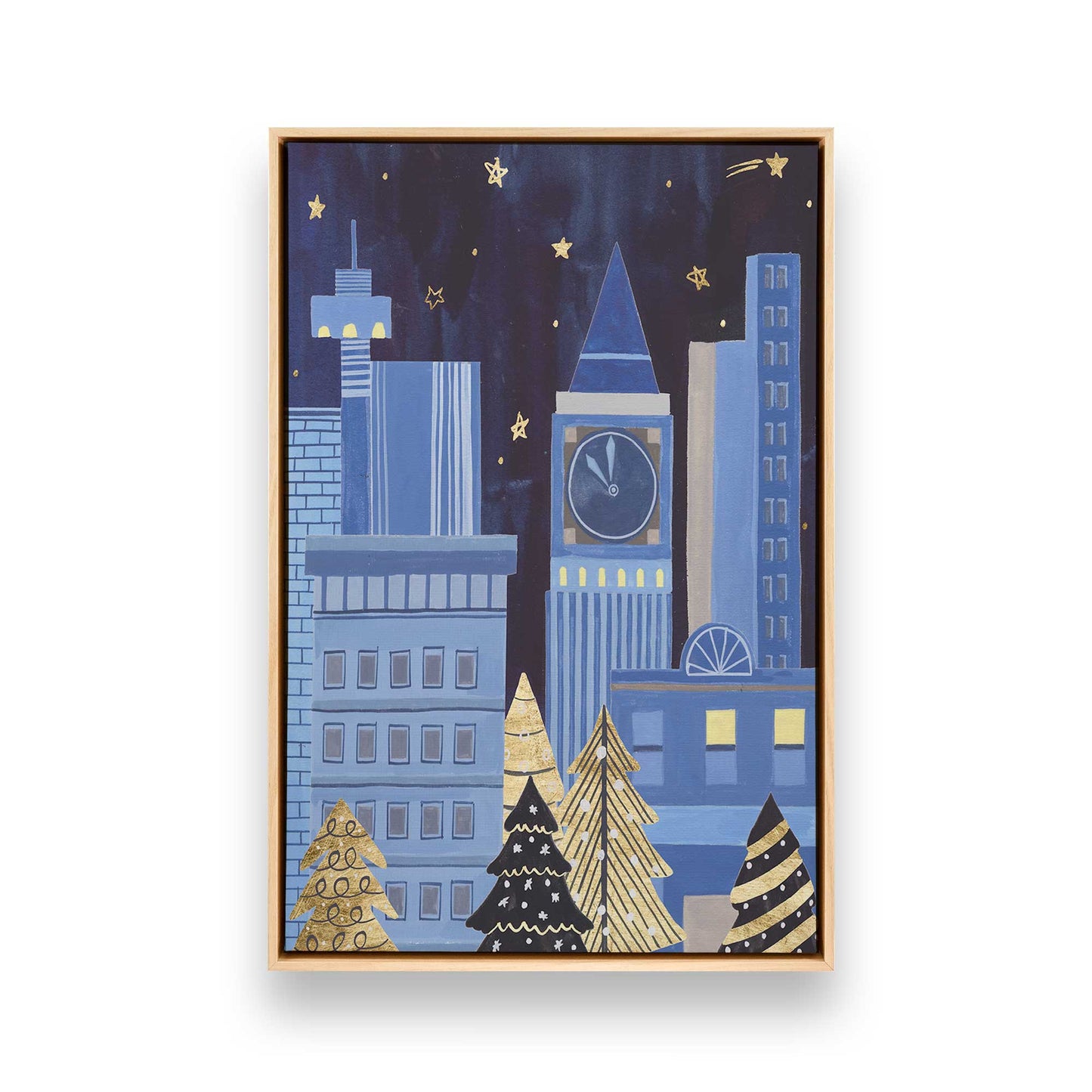 [Color:American Maple], Picture of art in a American Maple frame