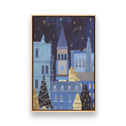 [Color:American Maple], Picture of art in a American Maple frame