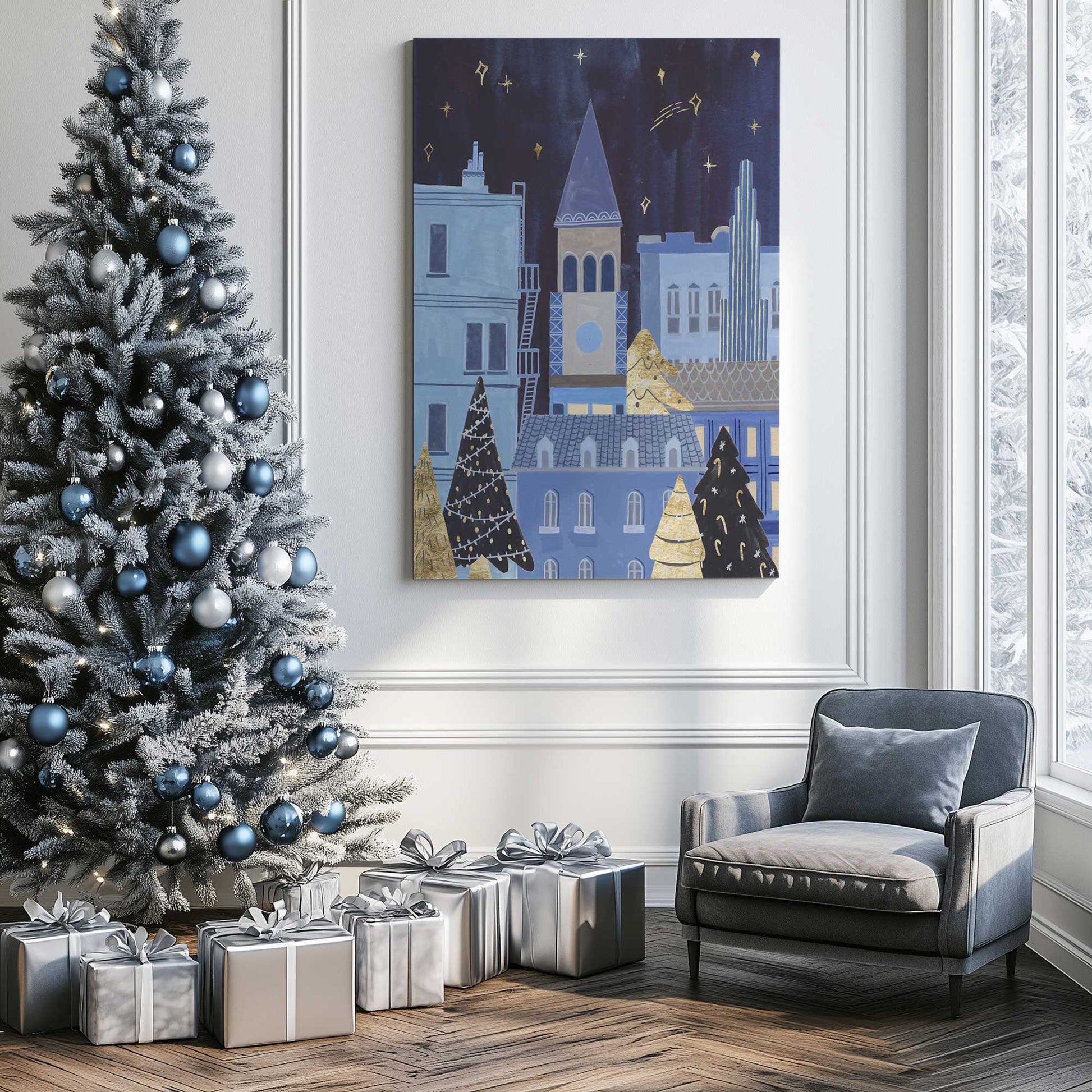 Picture of art in a room