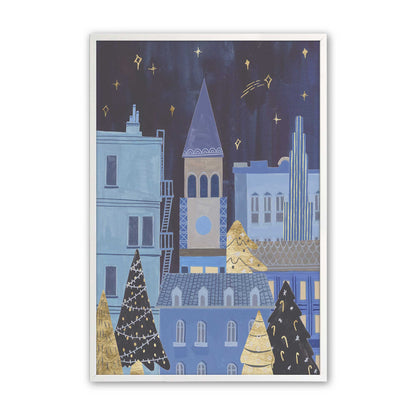 [Color:Opaque White], Picture of art in a Opaque White frame