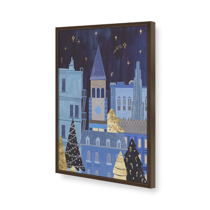 [Color:Belvinder Brown], Picture of art in a Belvinder Brown frame of the corner