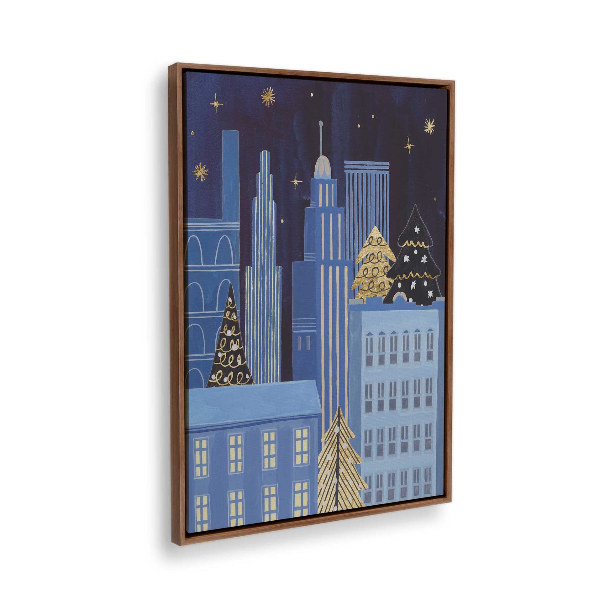 [Color:Walnut], Picture of the corner of the art