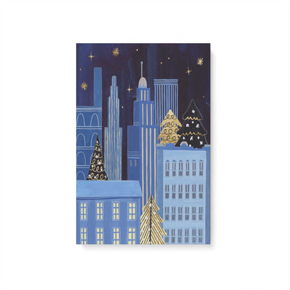 Twinkle Town Nights, Set of 4 Canvas Prints