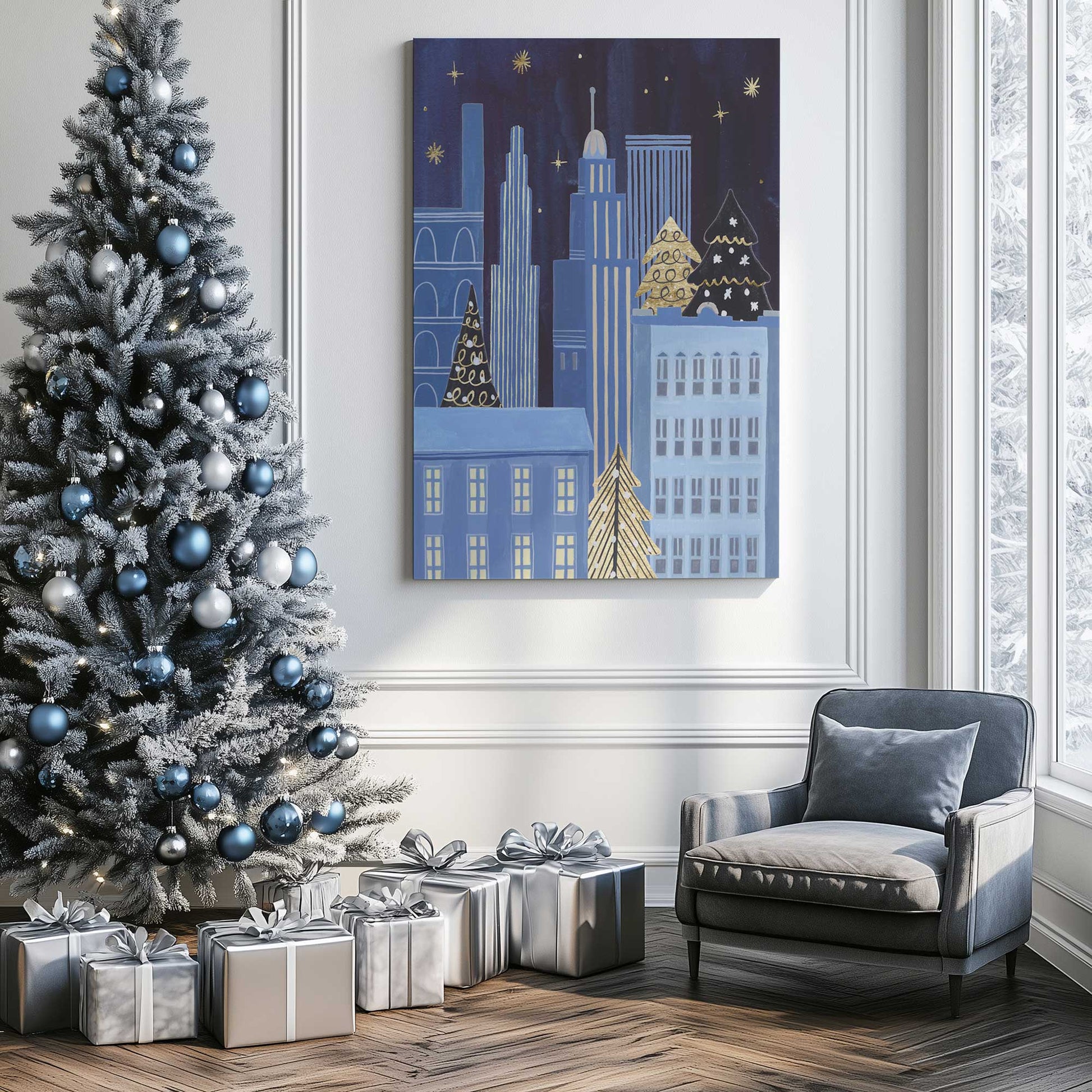 Picture of art in a room