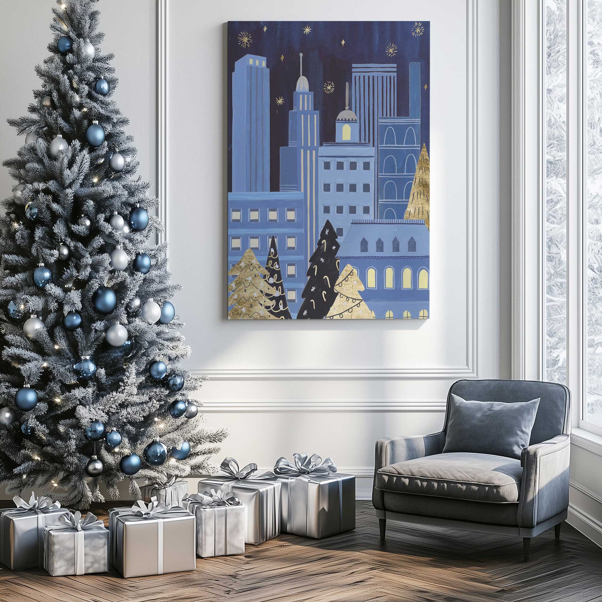 Picture of art in a room