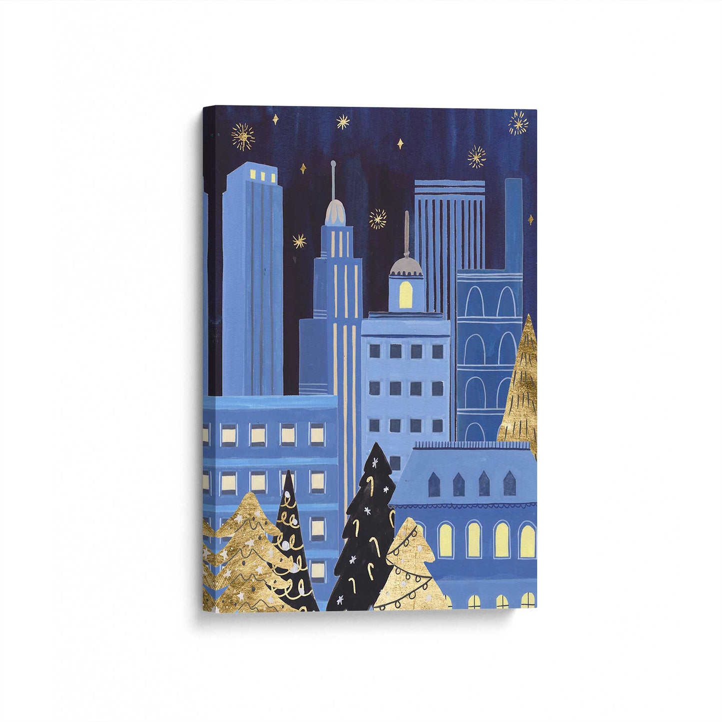 [Color:Stretched Canvas], Picture of art at an angle