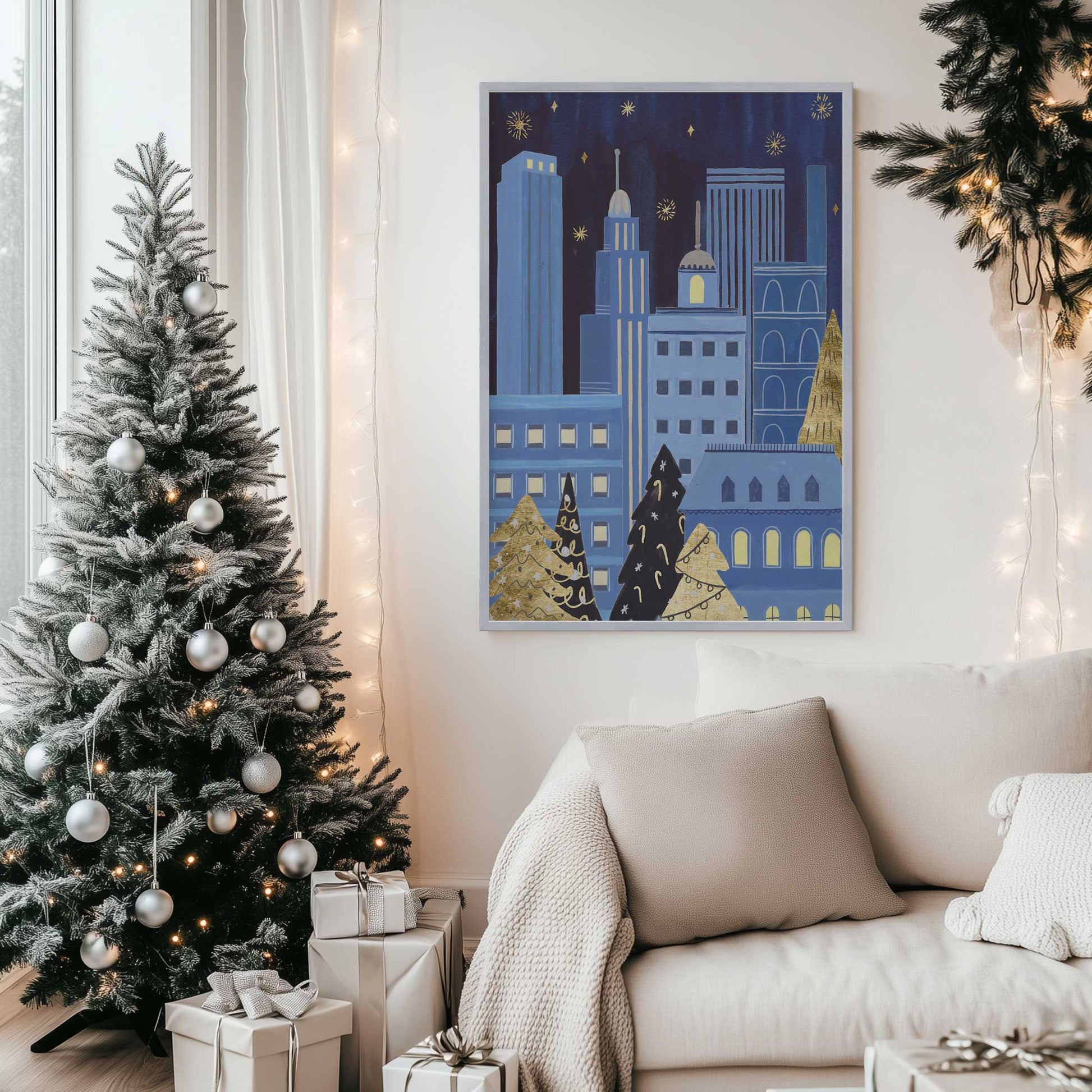 Picture of art in a room