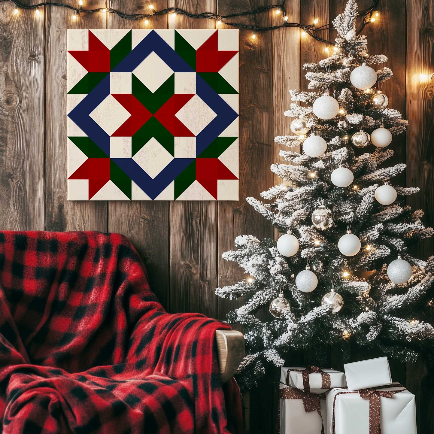 Picture of art in a room