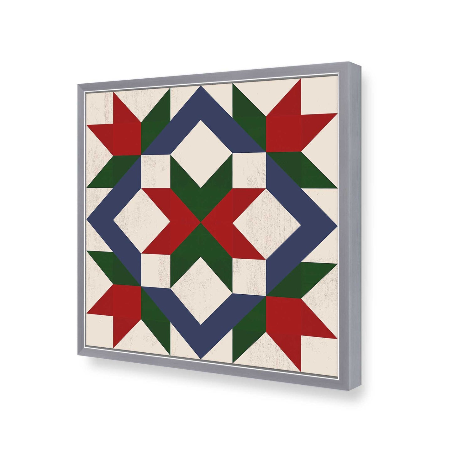 [Color:Polished Chrome], Picture of art in a Polished Chrome frame of the corner