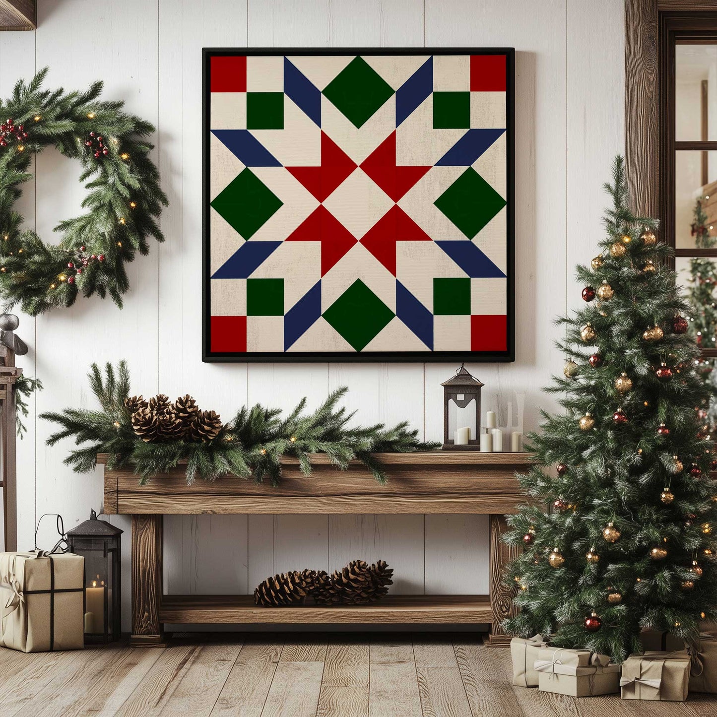 Picture of art in a room