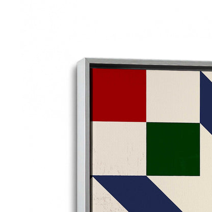 [Color:Polished Chrome], Picture of art in a Polished Chrome frame at an angle