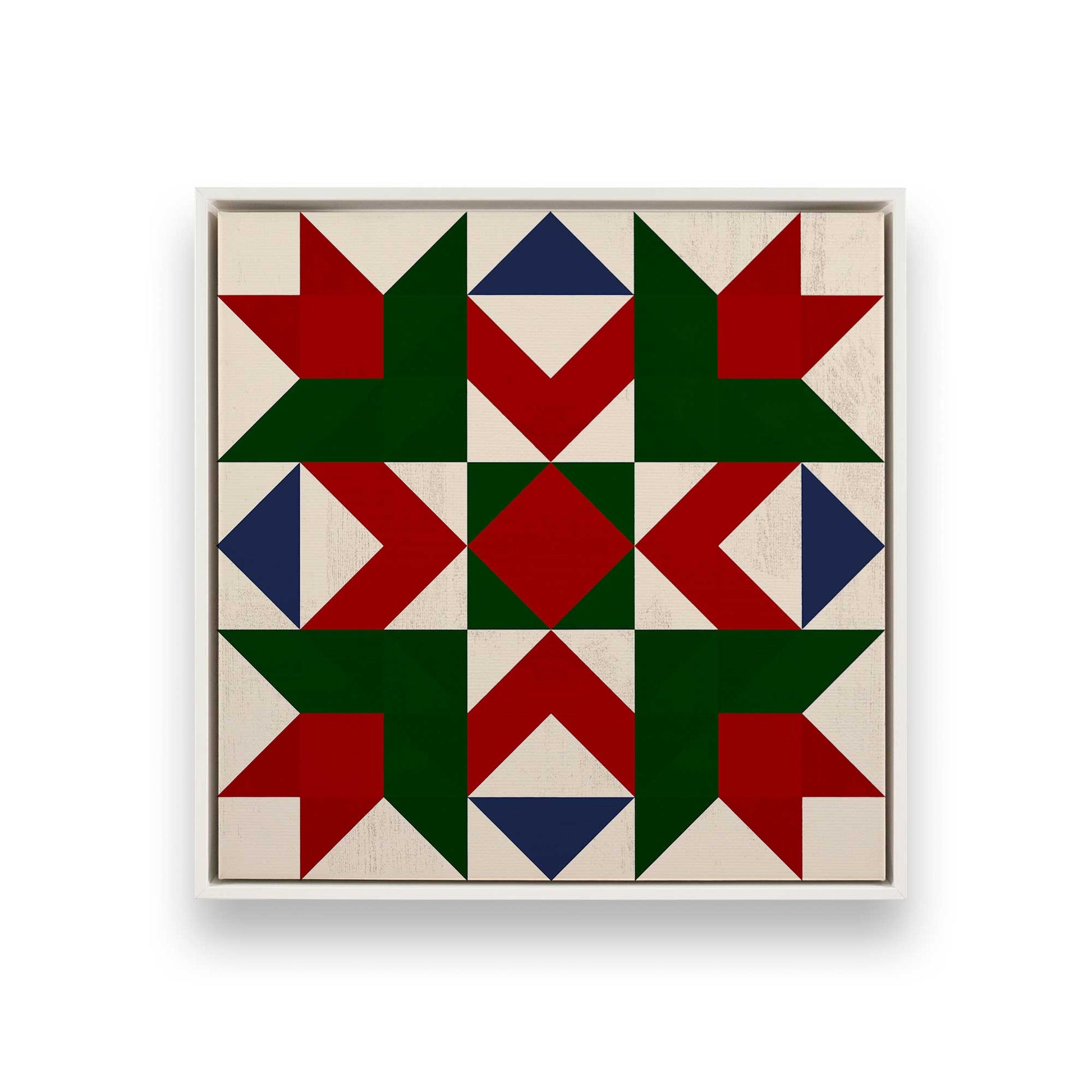 [Color:Opaque White], Picture of art in a White frame