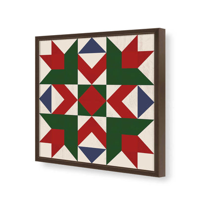 [Color:Espresso], Picture of art in a Espresso frame of the corner