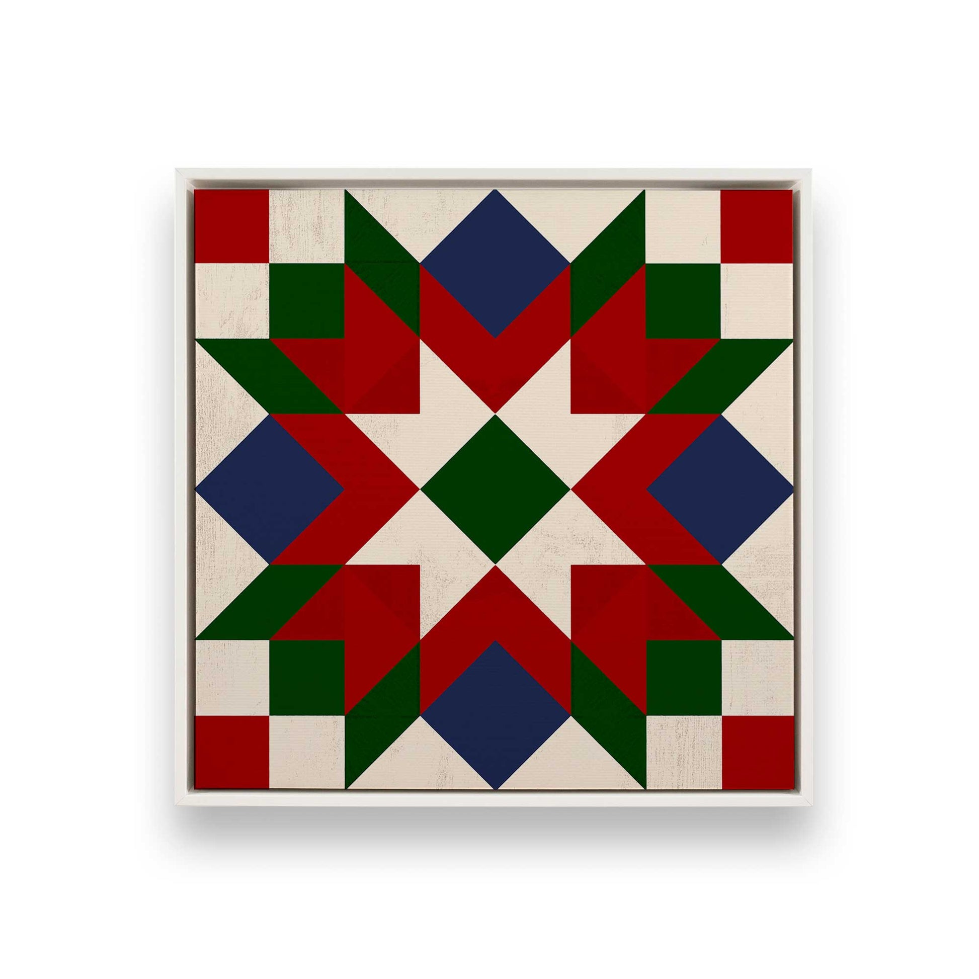 [Color:Opaque White], Picture of art in a White frame